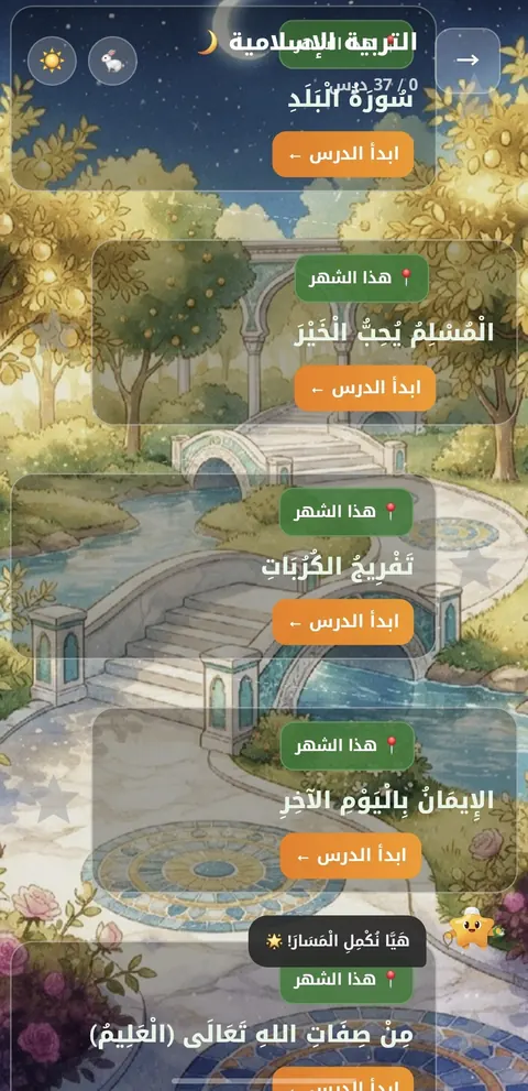 دروس التربية الإسلامية